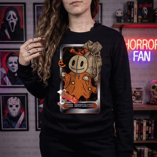 The Enforcer Ghost Tarot Card