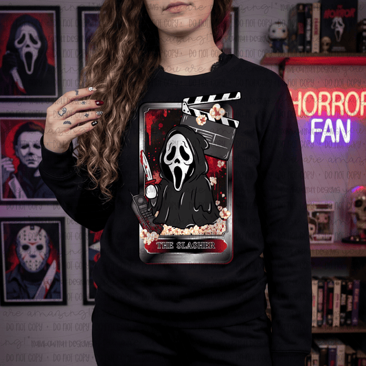 The Slasher Ghost Tarot Card