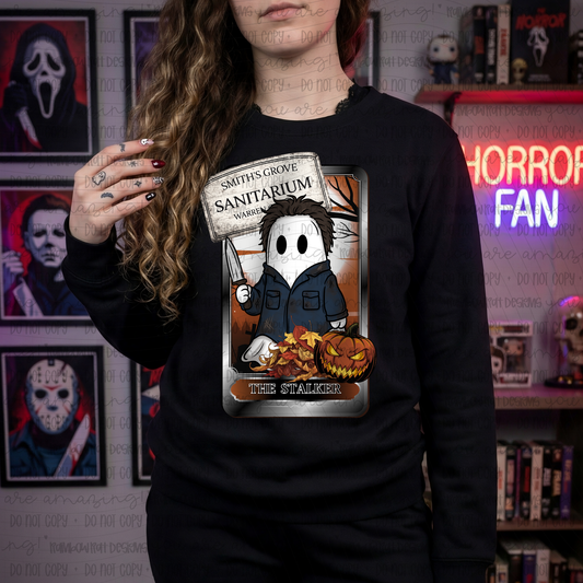 The Stalker Ghost Tarot Card