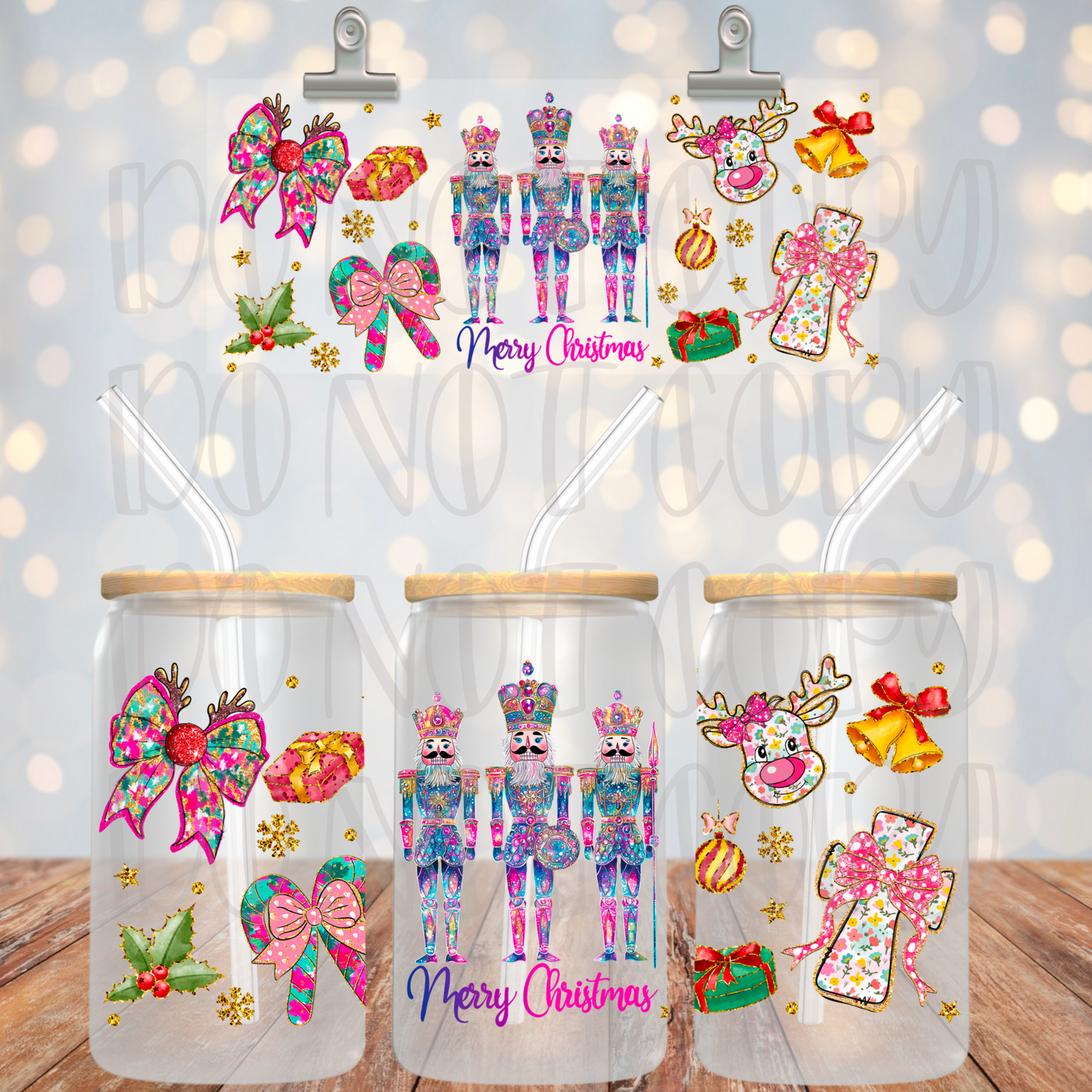Nutcracker Christmas Wrap