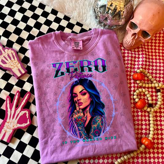 Zero Patience