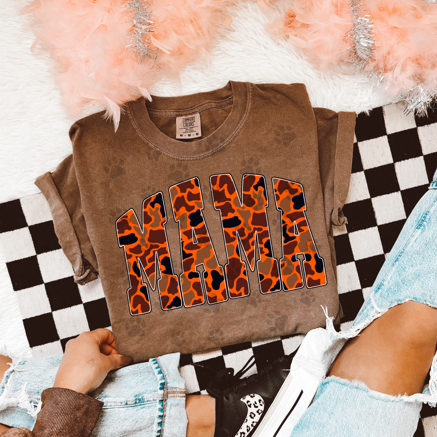 Mama Orange Camo