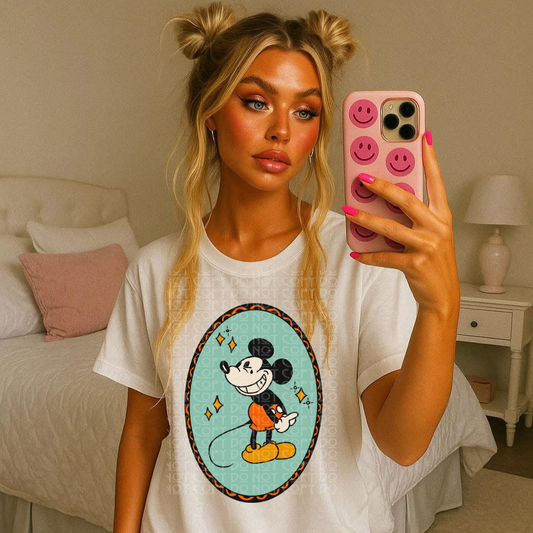 Mouse Vintage Teal