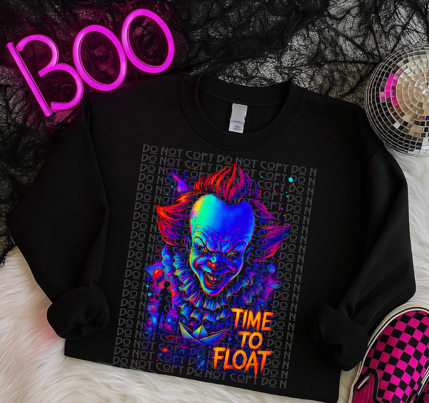 Time to Float (black shirt only)