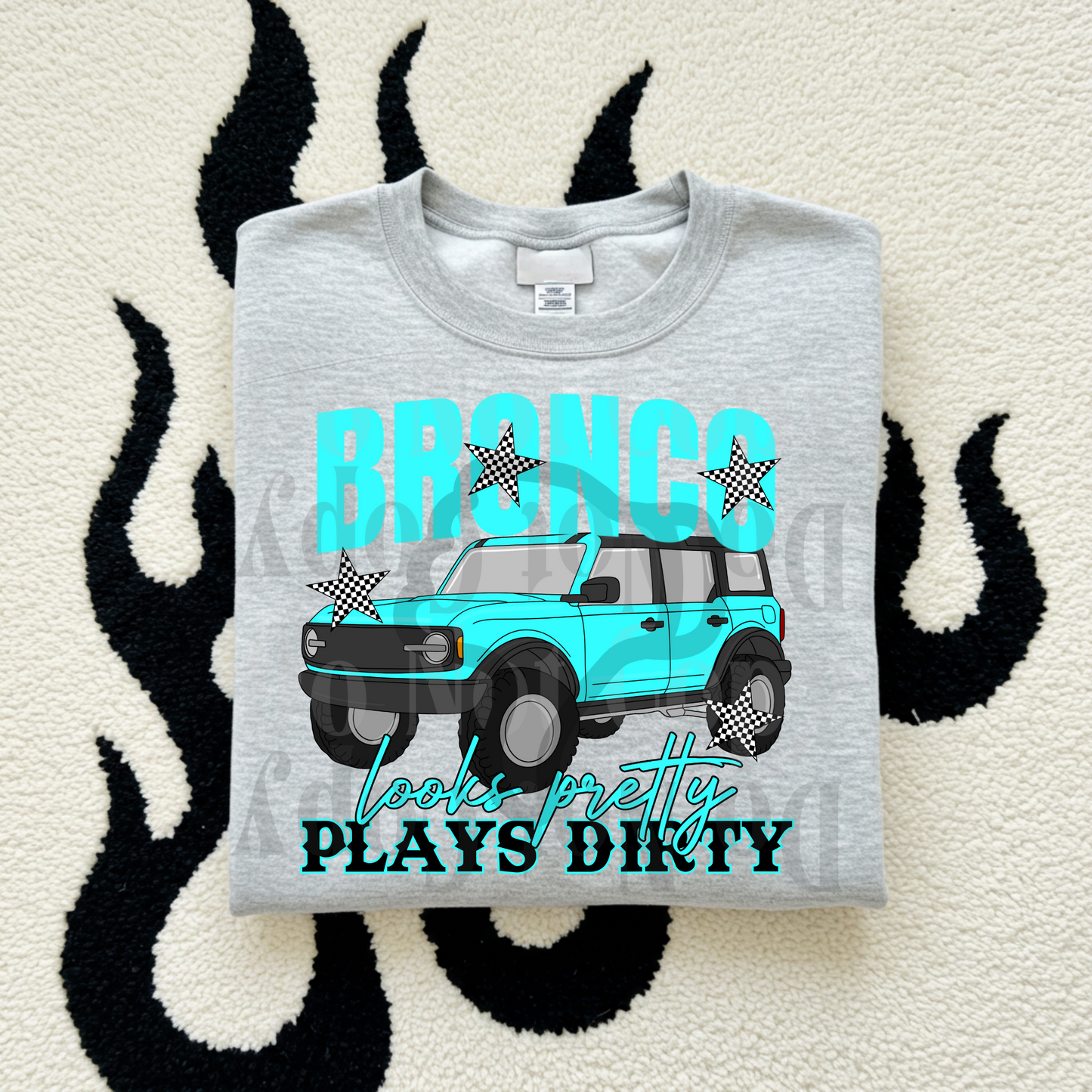 Play Dirty Bron - Cyan