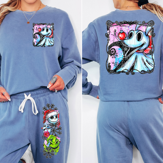 Ghost Pup Mini & Spooky Christmas Trio Sleeve