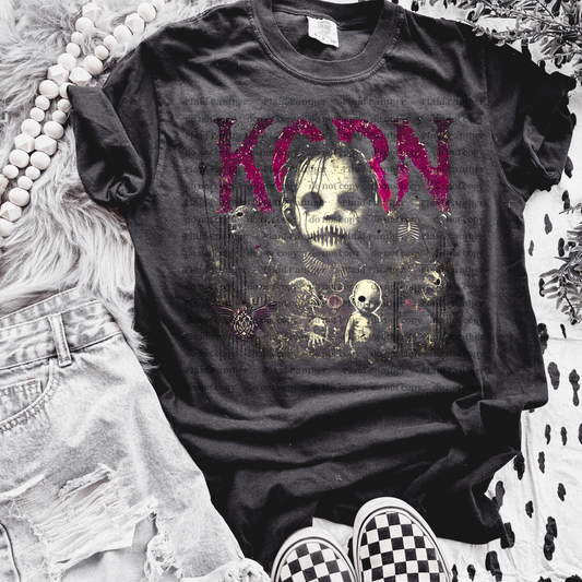 BLACK TEE ONLY - Corn