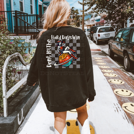 Hard Days - white font