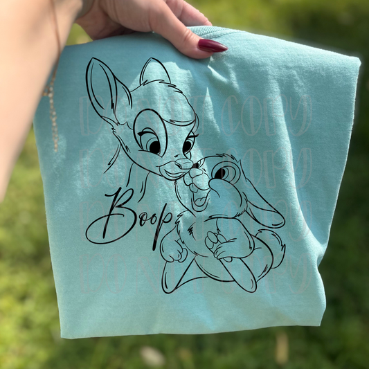 Boop Deer and Rabbit