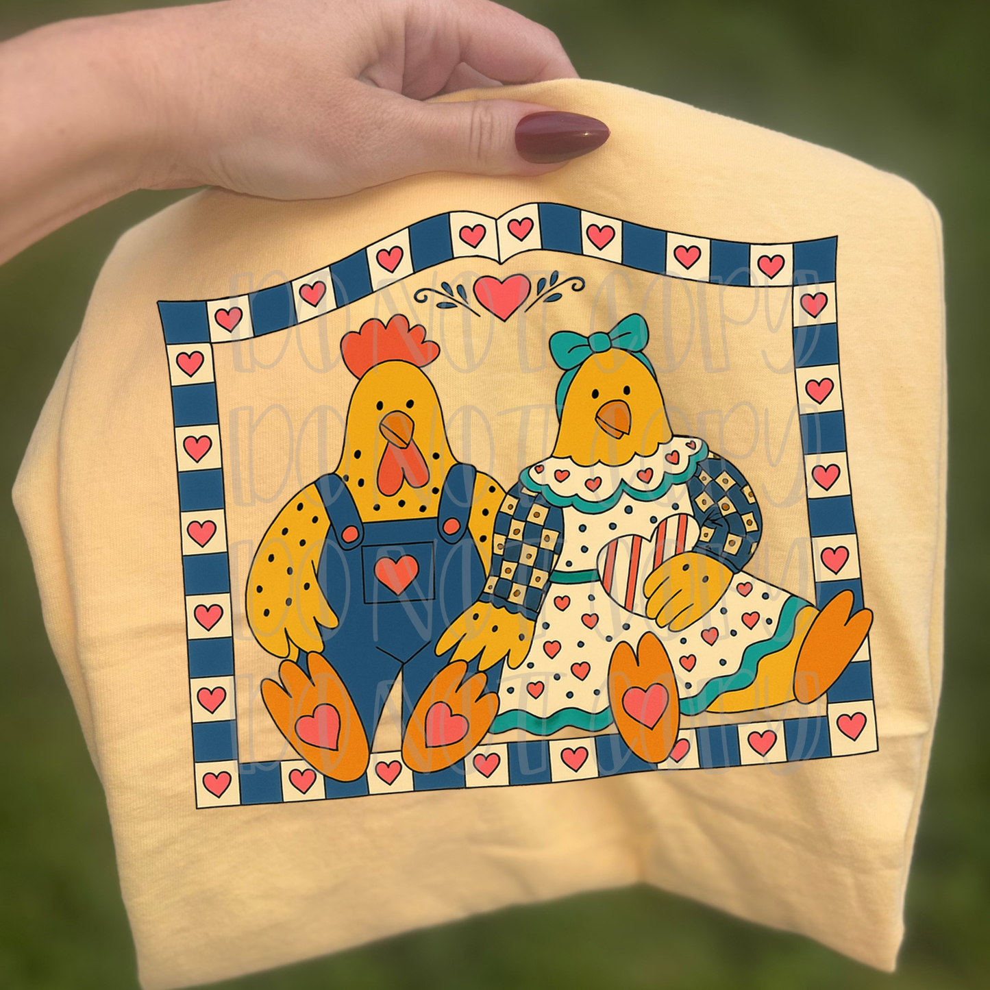 Country Chicken Couple