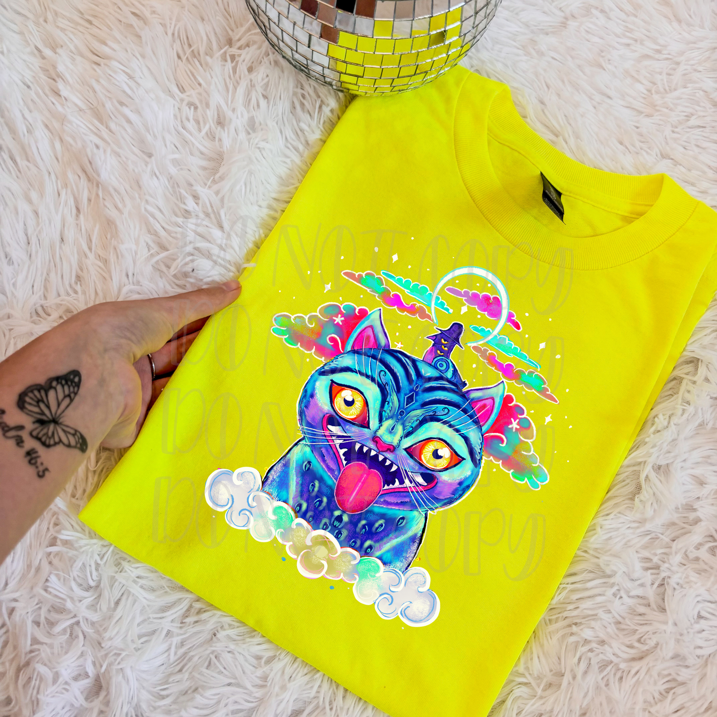 Neon Cat Cloud