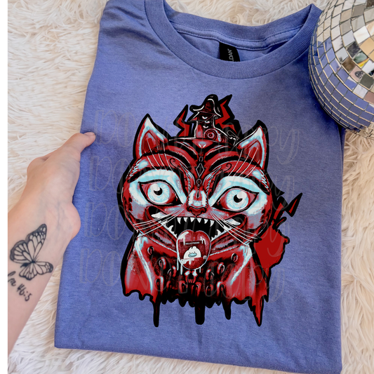 Red Drip Cat