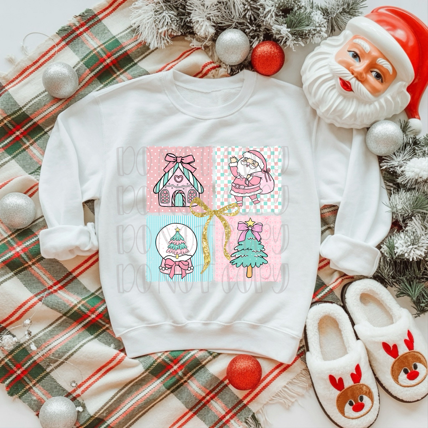 Santa Gift Squares