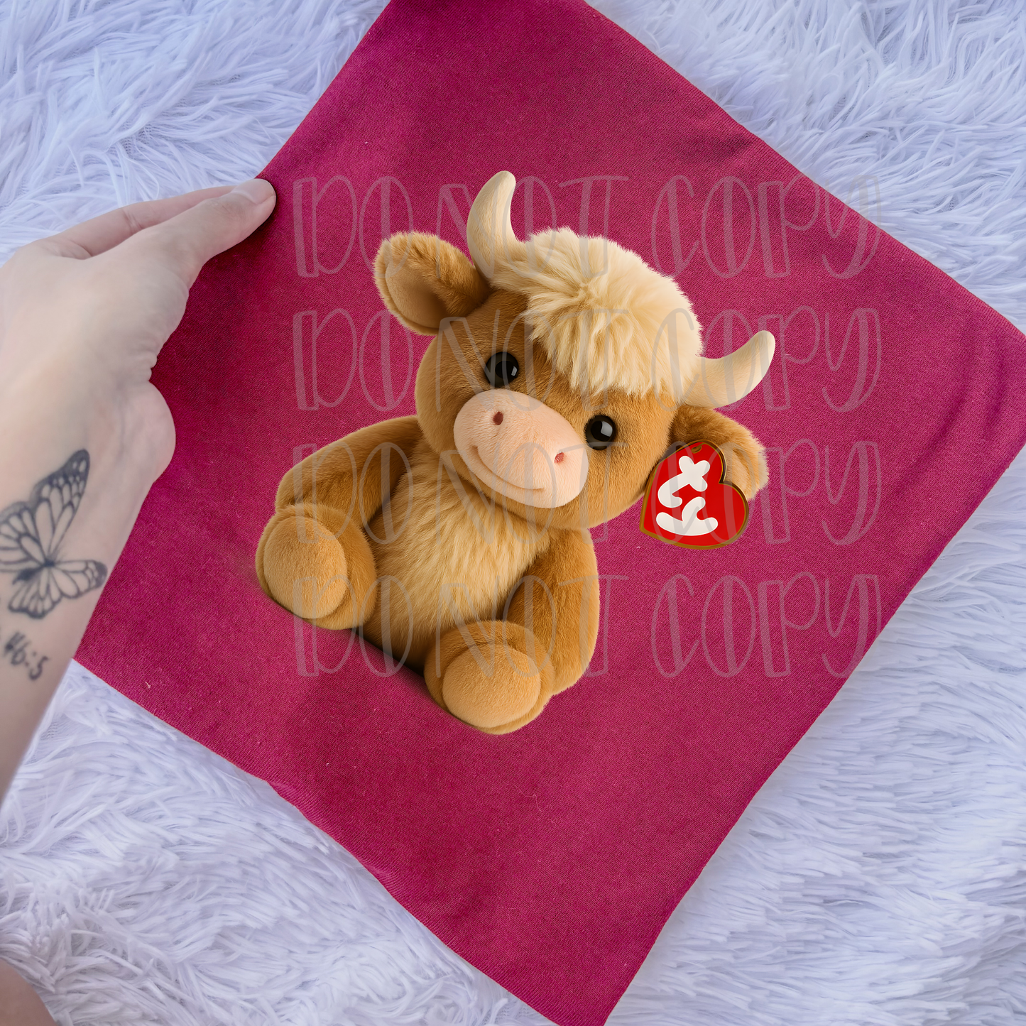 Stuffie Highland Cow