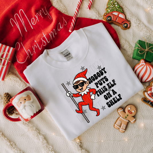 Nobody Puts This Elf on a Shelf