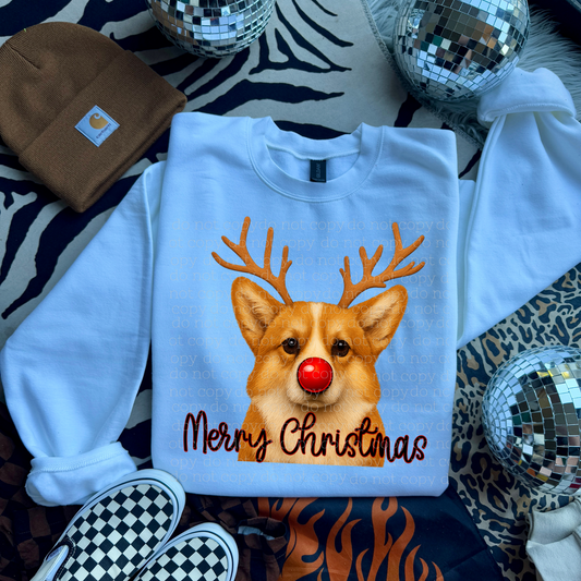 Merry Christmas Corgi