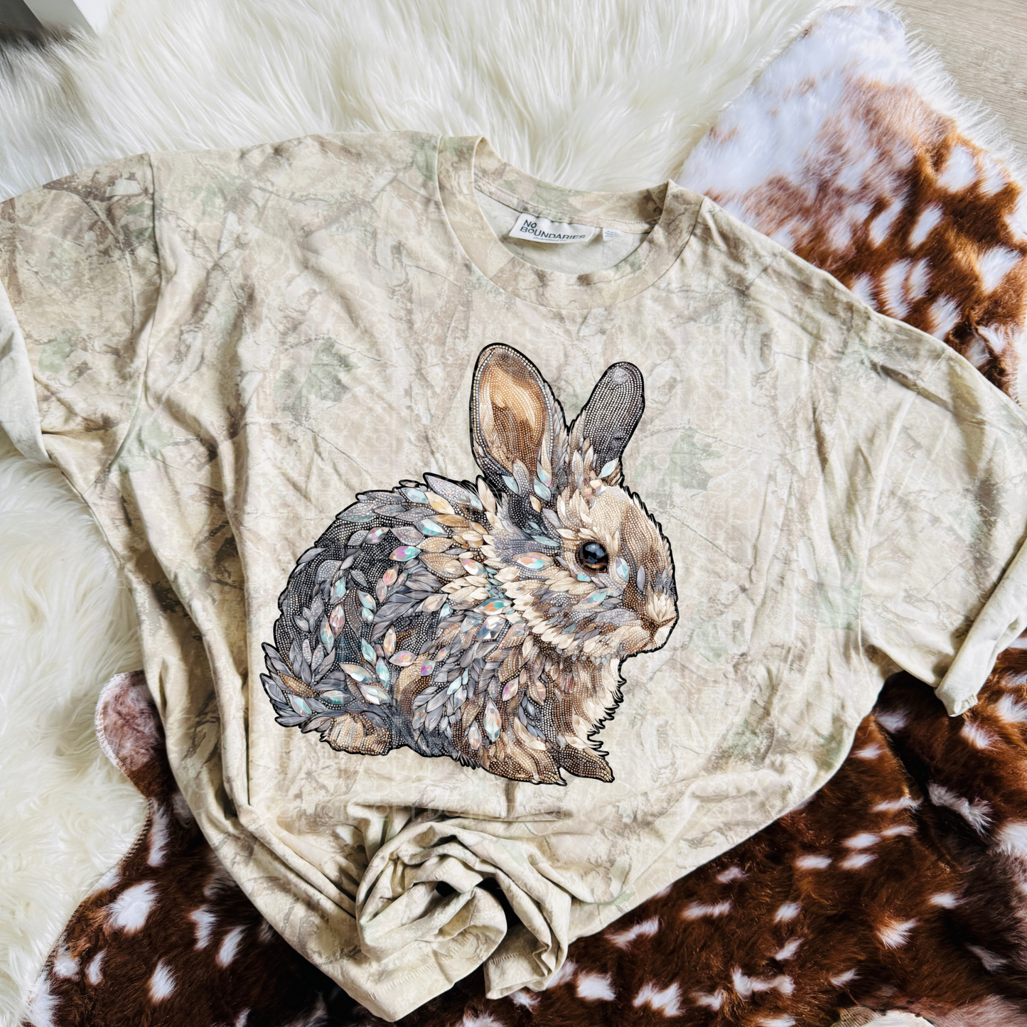Rhinestone Bunny