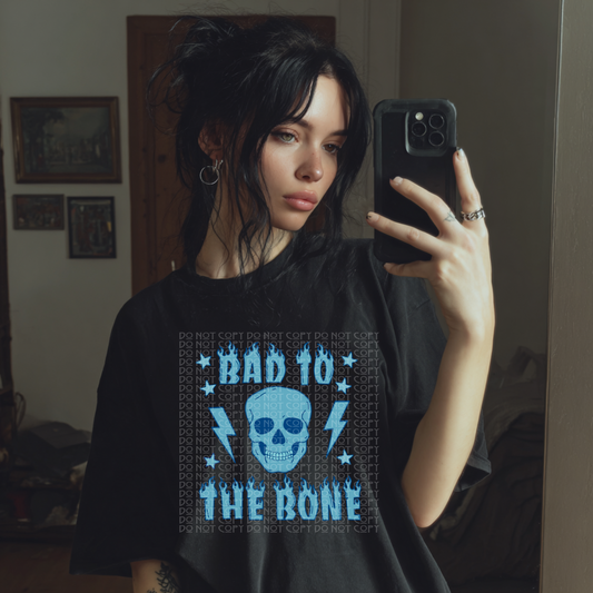 Bad to the Bone Blue