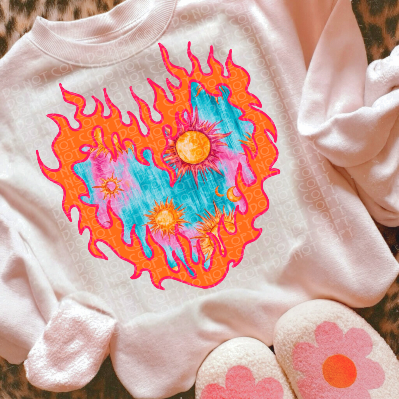 Sun Moon Flame Heart
