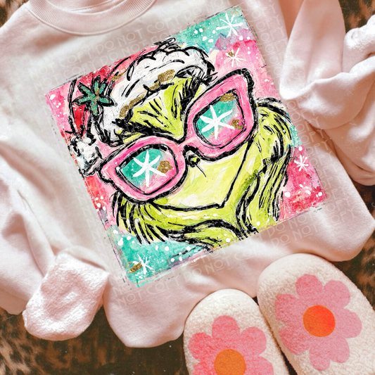 Grinc Pink Glasses