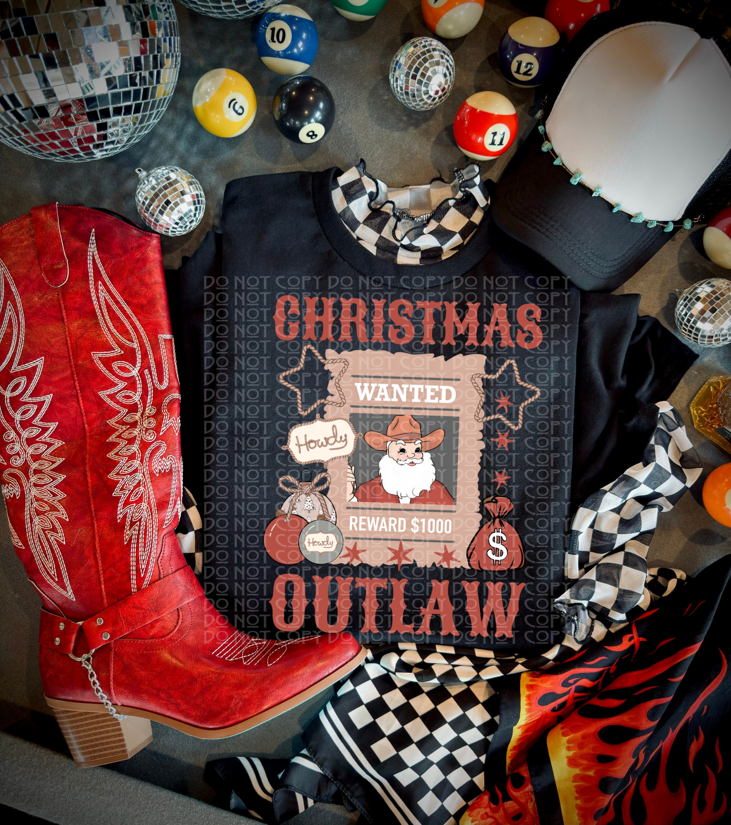 Christmas Outlaw Wanted