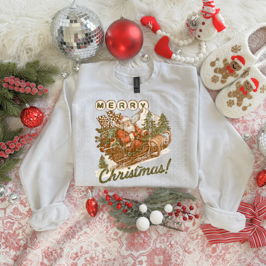 Merry Christmas Sled