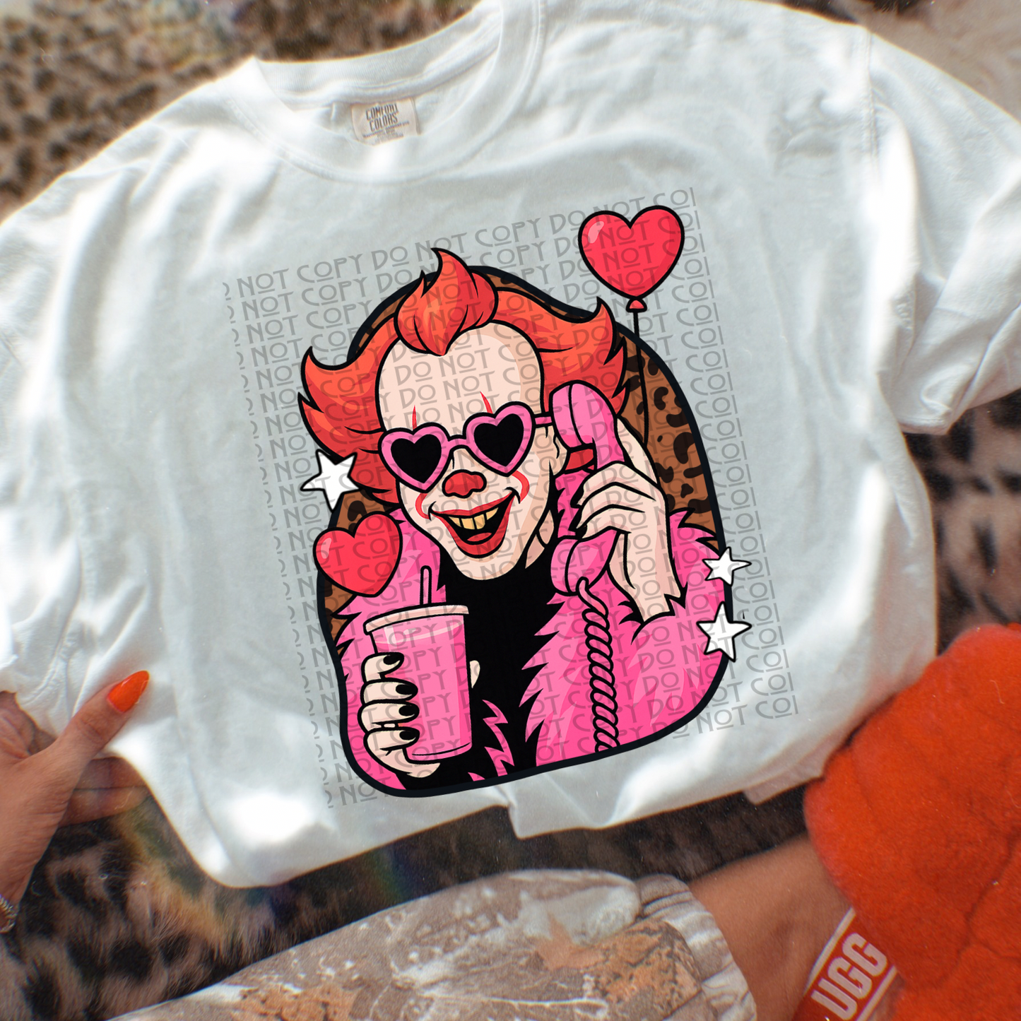 Heart Sunnies Clown Pop Art