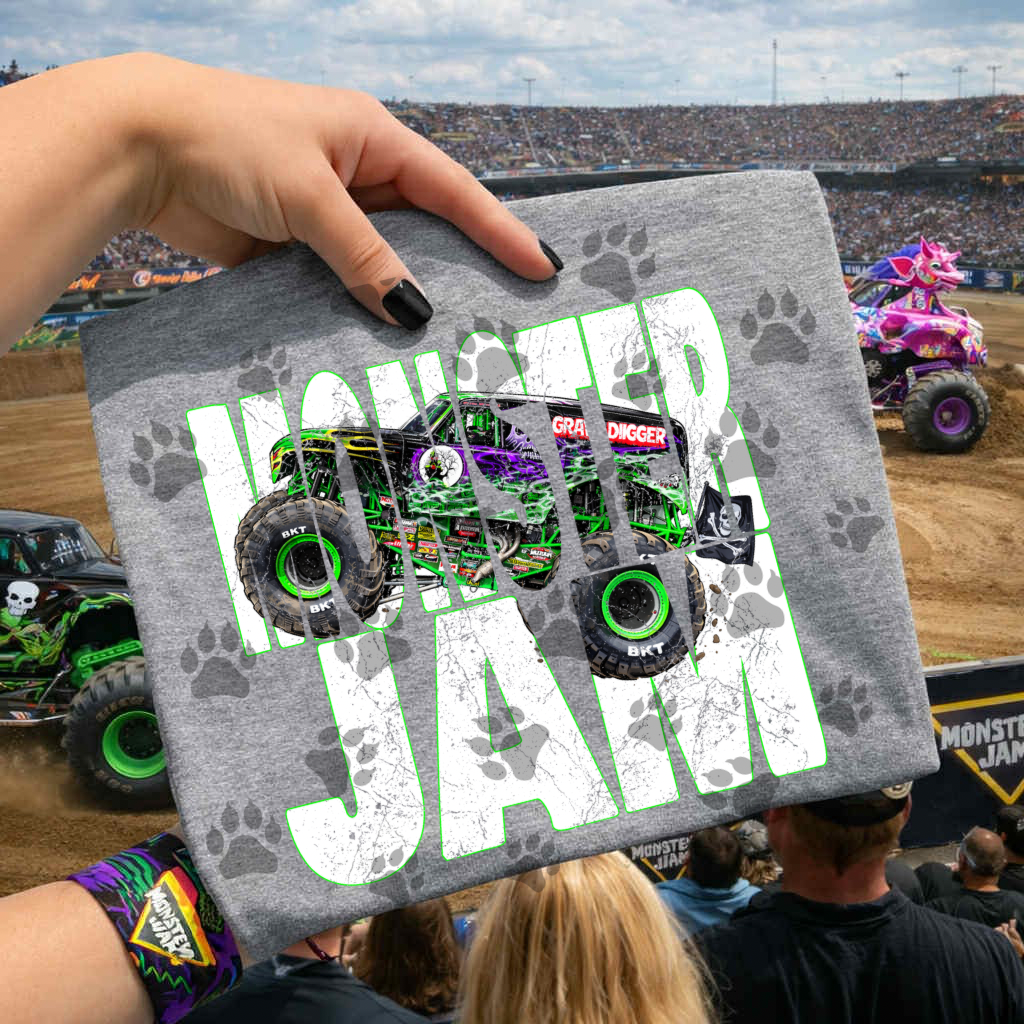 MJ Green Monster Truck