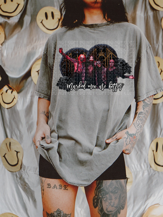 Masked Men Are Better