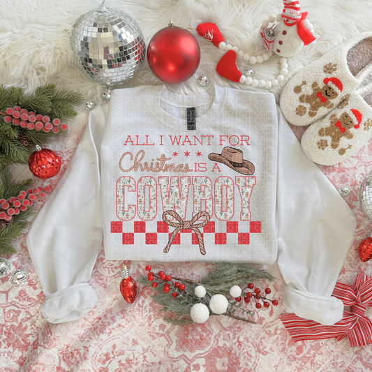 All I Want For Christmas Is A Cowboy