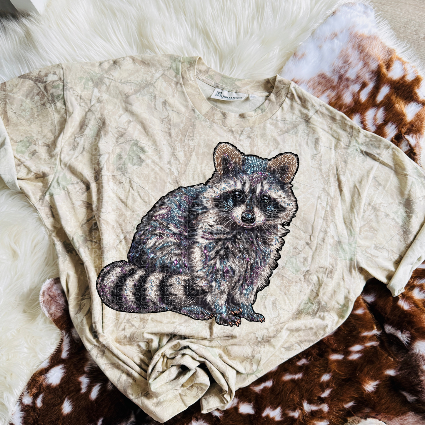 Rhinestone Raccoon