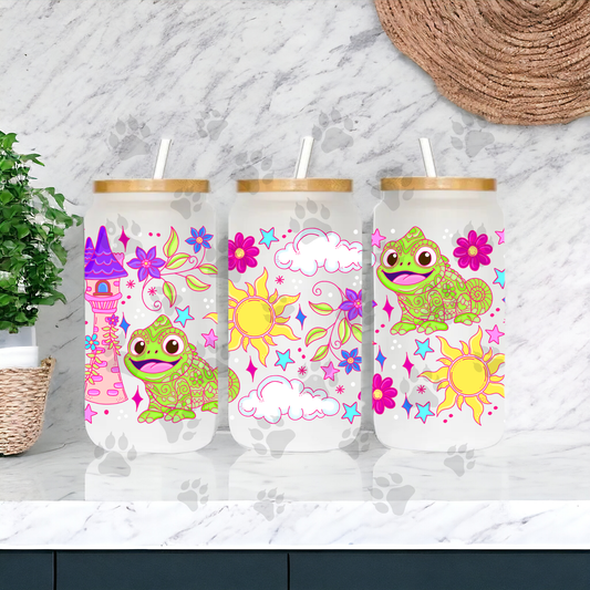 Pascal Rapunz Tower Cup Wrap UV DTF