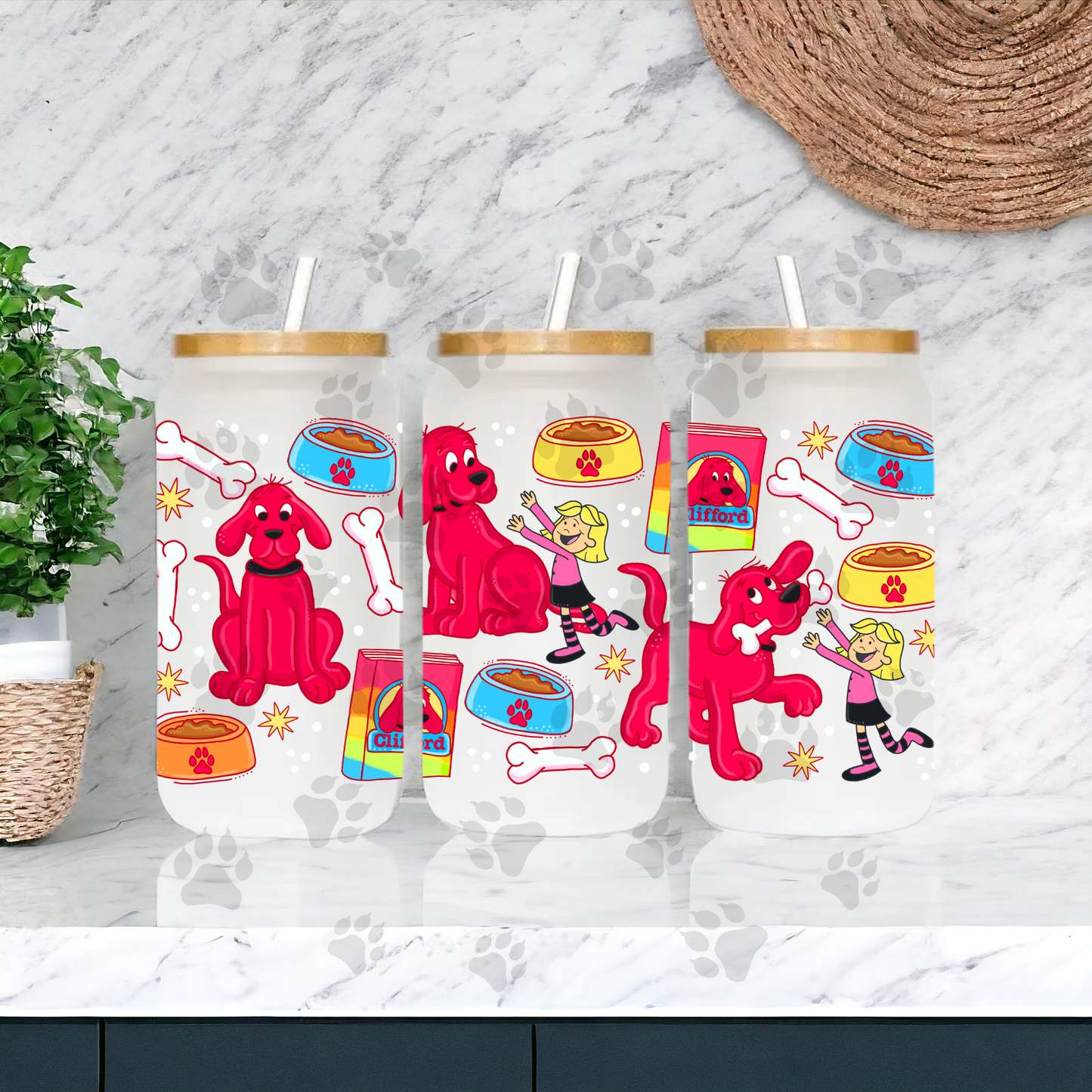 Clifford Cup Wrap UV DTF