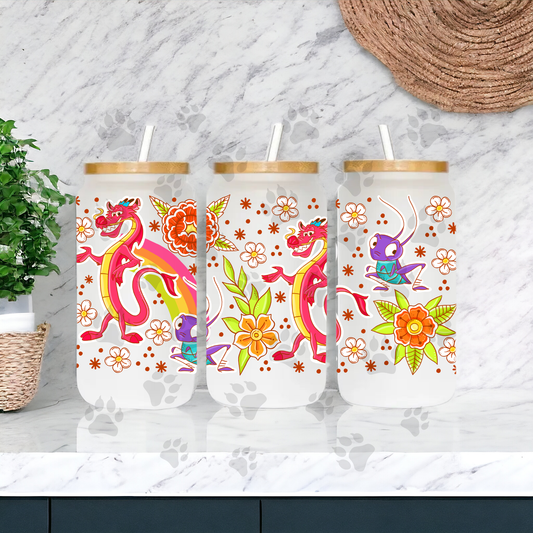 Mushu Cup Wrap UV DTF