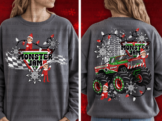 Christmas Bigfoot Monster Jam