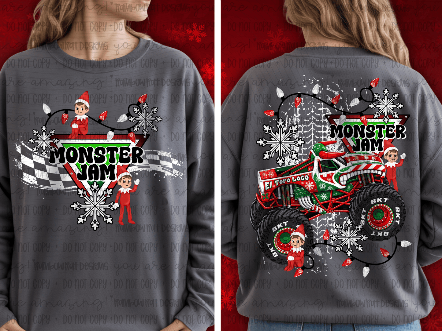 Christmas El Toro Loco Monster Jam