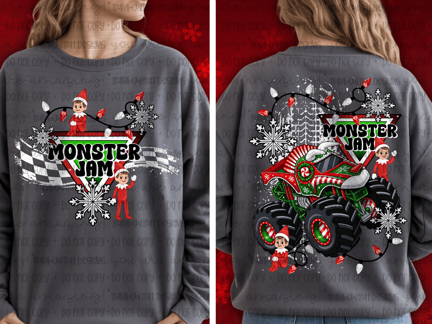 Christmas Jurassic Attack Monster Jam