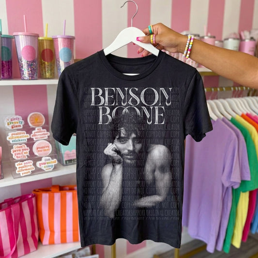 Benson B Blk Tee