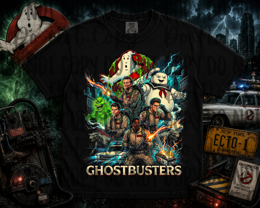 Ghostbusters blk tee