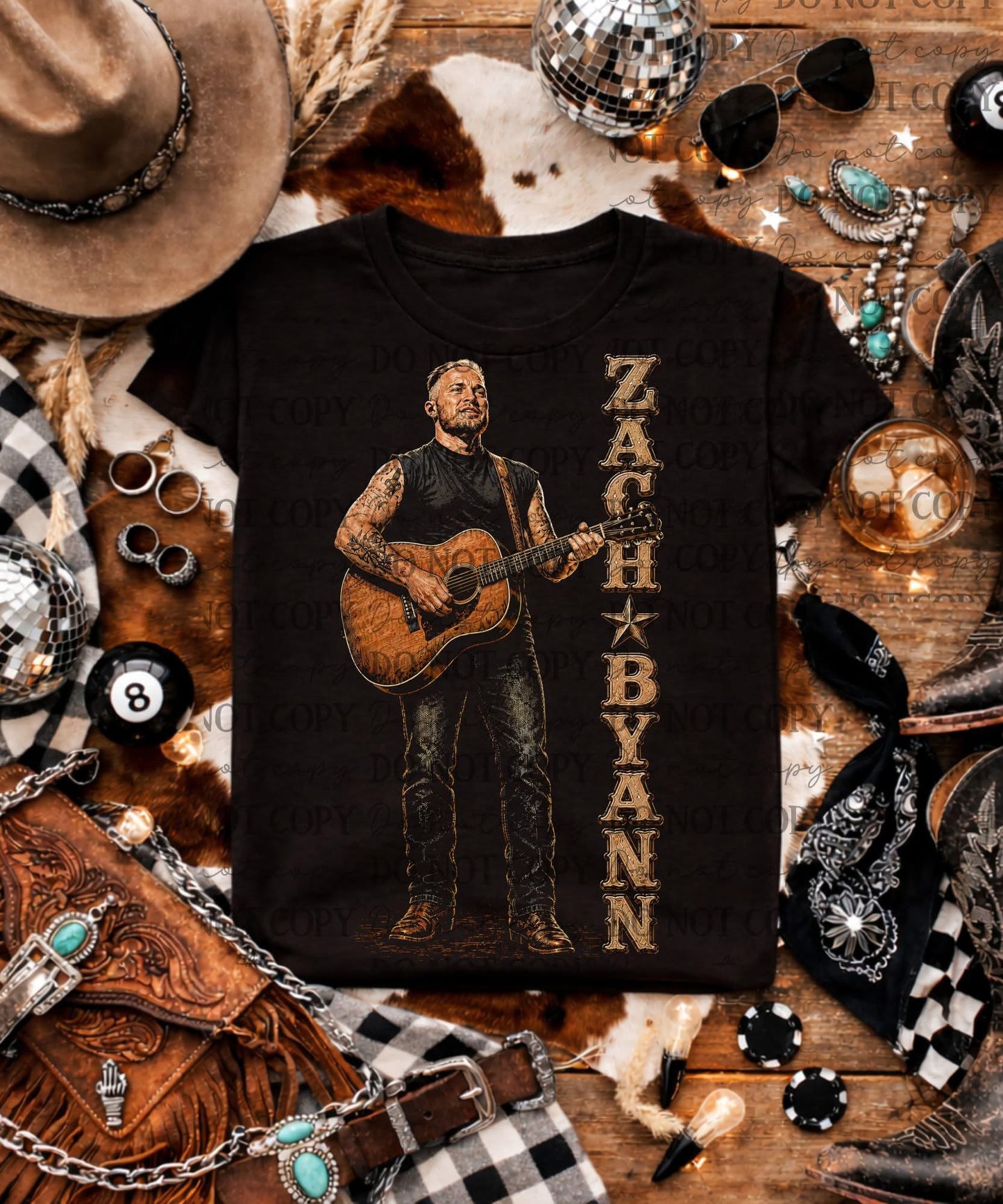ZB Full Body Black Tee