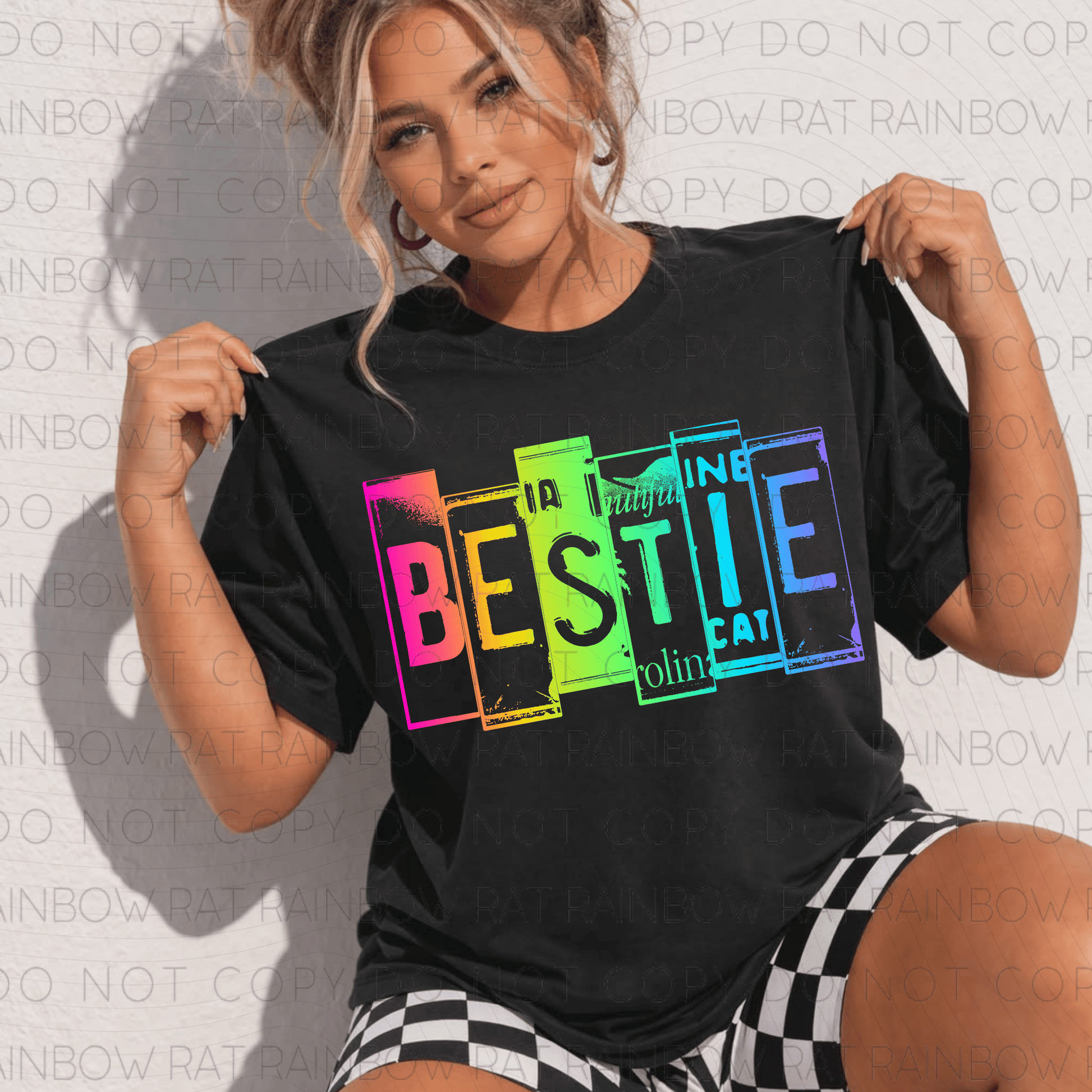Bestie License Plate
