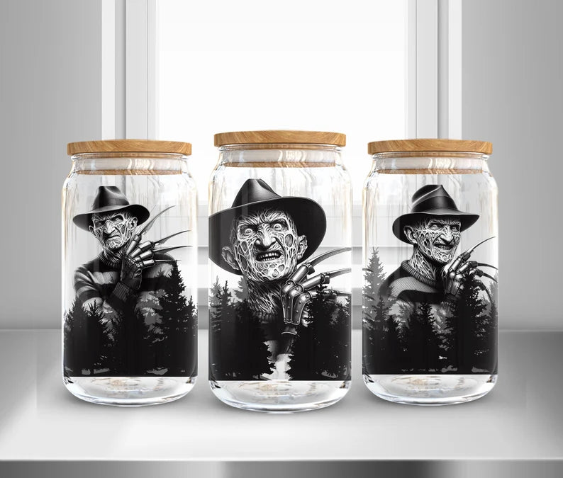 Freddy Krueger Forest Jar
