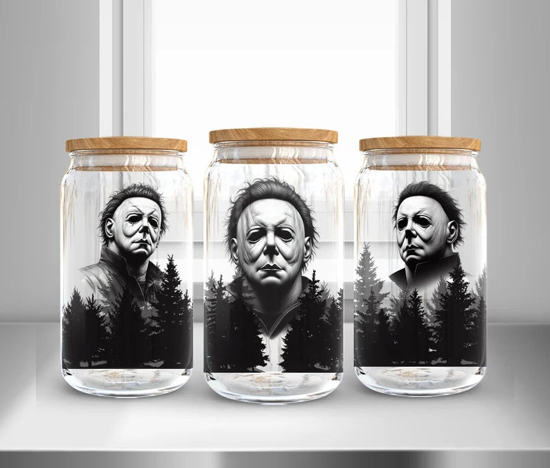 Michael Myers Forest Jar