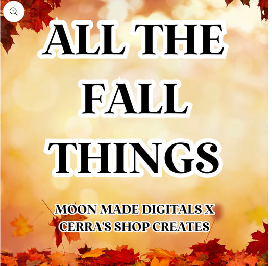 All the Fall Things Designer Gangsheet