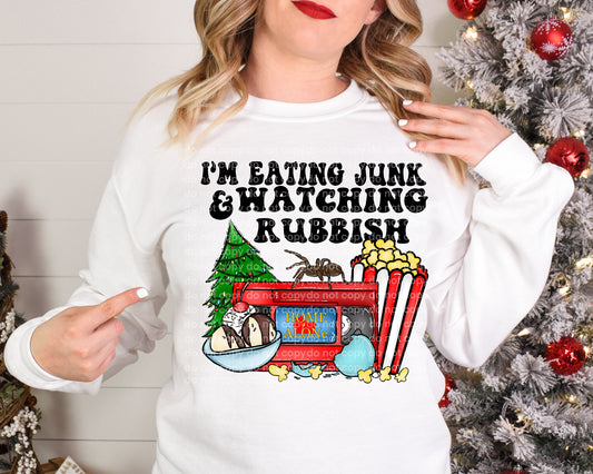 Eating Junk Watching Rubbish