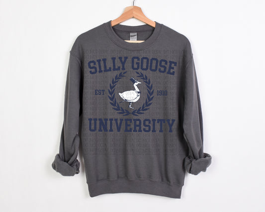 Silly goose university blue