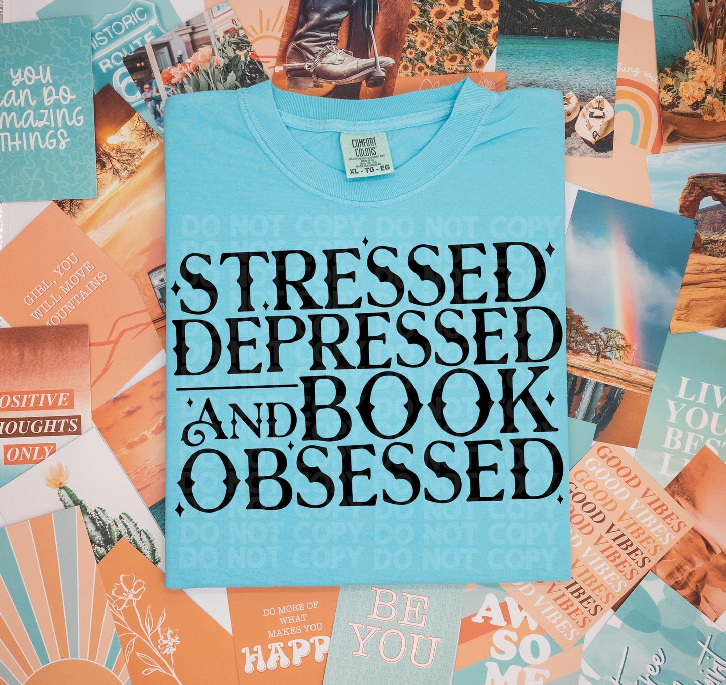 Stressed Depressed Book Obsessed