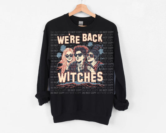 We’re Back Witches