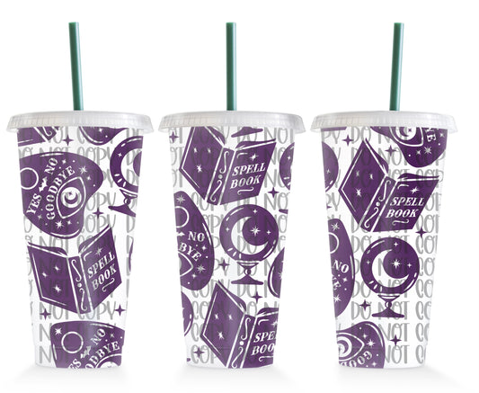 Witchy cold cup wrap